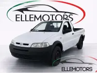 Usata Fiat Strada 61 CV (44 kW) 2003 Bianco Pick-up