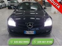 Usata Mercedes SLK200 163 CV (119 kW) 2005 Blu Cabrio