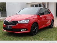 Begagnad Skoda Fabia Design Edition 75 HK (55 kW) 2018 Röd Sedan
