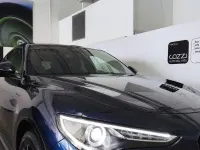 Usata Alfa Romeo Stelvio Veloce 209 CV (153 kW) 2021 Blu/azzurro SUV