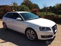 Usata Audi A3 Attraction 105 CV (77 kW) 2011 Bianco Utilitaria