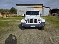 Usata Jeep Wrangler Sahara 200 CV (147 kW) 2014 Bianco SUV