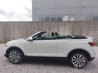 Usata VW T-Roc Cabriolet 116 CV (85 kW) 2023 Bianco Cabrio