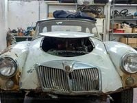 Usata MG A 68 CV (50 kW) 1958 Bianco Cabrio