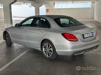 Usata Mercedes C220 170 CV (125 kW) 2016 Grigio Berlina