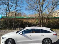 Käytetty Mercedes CLA180 Shooting Brake AMG 136 HP (100 kW) 2023 Valkoinen Farmari