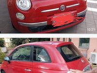 Usata Fiat 500 2008 Rosso Utilitaria