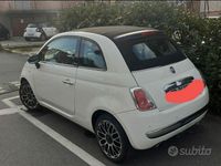 Usata Fiat 500 69 CV (50 kW) 2012 Bianco Cabrio