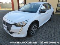 Usata Peugeot e-208 Active 100 kW (136 CV) 2022 Bianco Utilitaria