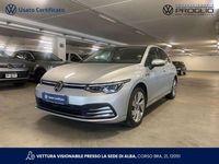 Usata VW Golf VIII Style 131 CV (96 kW) 2022 Reflex silver metallizzato Berlina