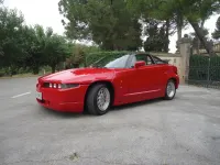 Usata Alfa Romeo SZ/RZ 210 CV (154 kW) 1990 Rosso Coupé