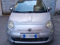 Usata Fiat 500 Lounge 69 CV (50 kW) 2009 Grigio Cabrio