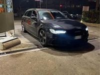 Usata Audi A6 S-Line 204 CV (150 kW) 2014 Nero Station wagon
