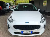 Begagnad Ford Fiesta Titanium 85 HK (62 kW) 2018 Vit Halvkombi