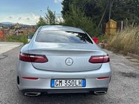 Usata Mercedes E300 AMG line 265 CV (194 kW) 2023 Argento Coupé