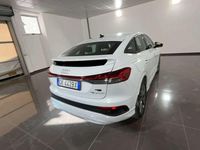 Usata Audi Q4 Sportback e-tron Advanced 69 kW (95 CV) 2022 Bianco ghiaccio metallizzato SUV