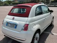 Usata Fiat 500C 95 CV (69 kW) 2010 Bianco Cabrio