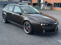 Usata Alfa Romeo 159 Exclusive 260 CV (191 kW) 2008 Marrone Station wagon