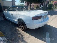 Usata Audi A5 Cabriolet 177 CV (130 kW) 2013 Bianco Cabrio