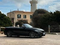 Usata BMW 220 M Sport 190 CV (139 kW) 2015 Nero Cabrio