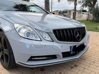 Usata Mercedes E220 170 CV (125 kW) 2013 Grigio Coupé