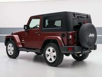 Usata Jeep Wrangler Sahara 177 CV (130 kW) 2009 Rosso metallizzato SUV