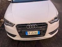 Usata Audi A3 Ambition 110 CV (80 kW) 2014 Bianco Berlina