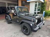 Usata Jeep Wrangler Sport 177 CV (130 kW) 2005 Nero lucido SUV