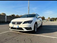 Usata Seat Leon ST XCELLENCE 116 CV (85 kW) 2018 Bianco Station wagon