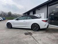 Usata BMW 420 Cabriolet M Sport 190 CV (139 kW) 2021 Bianco perla Cabrio