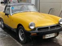 Usata MG Midget 63 CV (46 kW) 1978 Giallo Cabrio