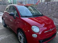Usata Fiat 500 75 CV (55 kW) 2009 Rosso Cabrio