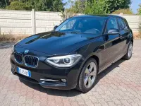 Usata BMW 118 Sport Line 170 CV (125 kW) 2013 Nero Utilitaria