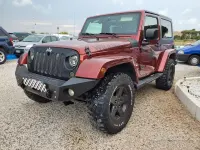 Usata Jeep Wrangler Sahara 177 CV (130 kW) 2009 Rosso SUV