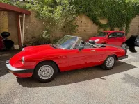 Usata Alfa Romeo Spider Veloce 103 CV (75 kW) 1983 Rosso Cabrio