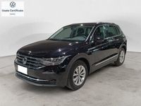 Usata VW Tiguan Life 150 CV (110 kW) 2021 Nero SUV