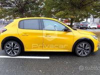 Usata Peugeot 208 GT-line 101 CV (74 kW) 2020 Giallo Utilitaria