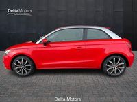 Usata Audi A1 Attraction 90 CV (66 kW) 2012 Rosso Utilitaria