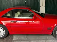 Usata Mercedes SL300 231 CV (169 kW) 1993 Rosso Cabrio