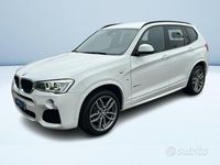 Usata BMW X3 M Sport 190 CV (139 kW) 2017 Bianco SUV