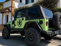 Usata Jeep Wrangler 118 CV (86 kW) 1999 Verde SUV