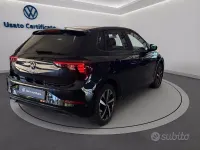 Usata VW Polo Life 95 CV (69 kW) 2023 Nero Utilitaria