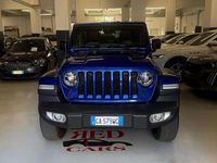 Usata Jeep Wrangler Sahara 200 CV (147 kW) 2020 Blu/azzurro SUV
