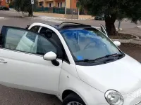 Usata Fiat 500 69 CV (50 kW) 2014 Bianco Cabrio