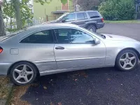 Usata Mercedes C180 129 CV (94 kW) 2001 Grigio Coupé