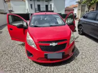 Usata Chevrolet Spark 68 CV (50 kW) 2010 Rosso Utilitaria