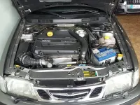 Usata Saab 9-3 Anniversary 150 CV (110 kW) 2002 Grigio Cabrio