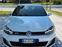 Usata VW Golf VII GTD 216 CV (158 kW) 2015 Bianco Utilitaria