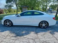 Usata Mercedes C220 170 CV (125 kW) 2011 Bianco Coupé