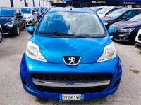 Usata Peugeot 107 68 CV (50 kW) 2009 Blu Utilitaria
